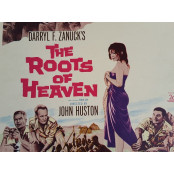 The Roots of Heaven - Original 1958 20th Century Fox Window Card